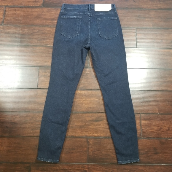 FRAME Le Skinny De Jeanne Asymmetrical Triangle B6 - Picture 3 of 8